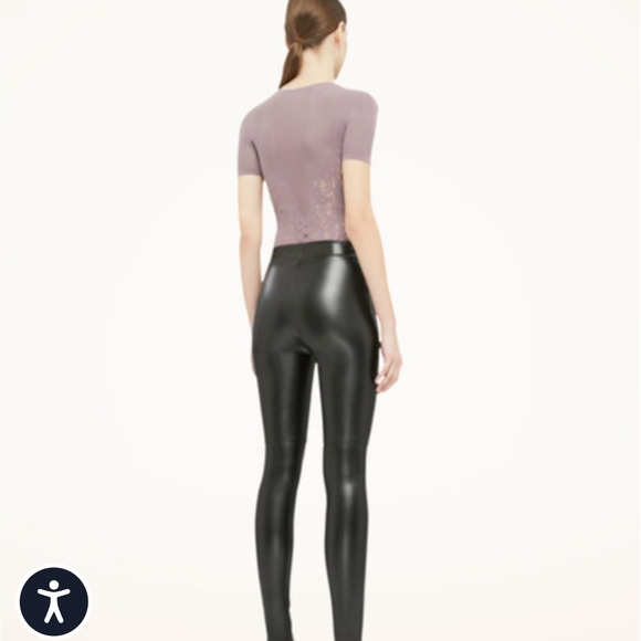 Wolford Black Estella Leggings - Picture 4 of 7